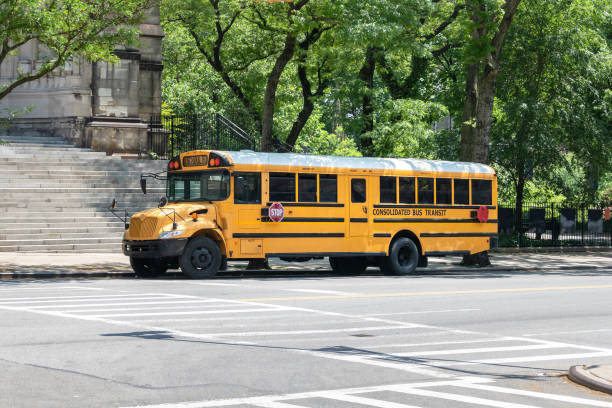 istock typical school bus in New York 1148187657