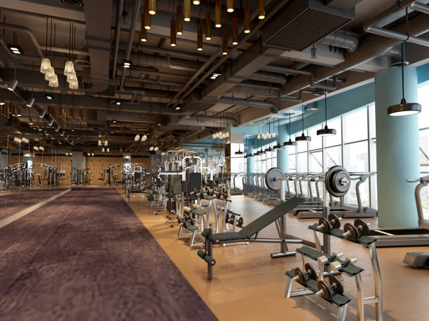 istock 3d render gym sport saloon 1148196902