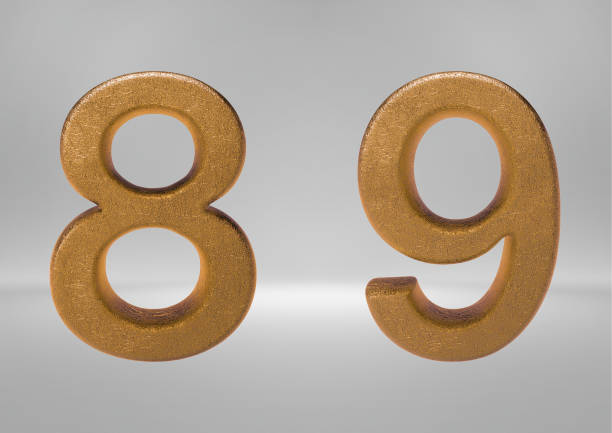 istock 3D Rendering of Gold Alphabet (Letters and Numbers) 1148198754