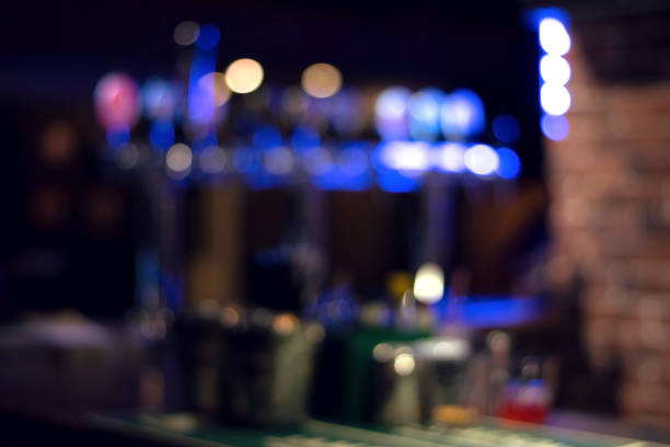 istock Blurred bokeh of the bar counter. 1148200188