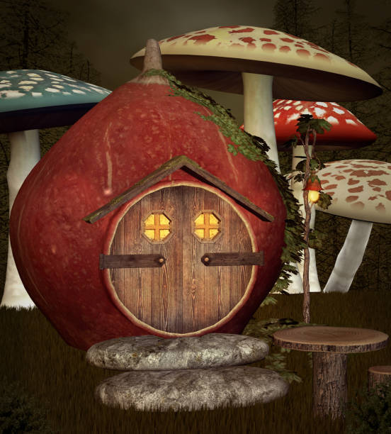 istock Elf house in a secret place 1148201109