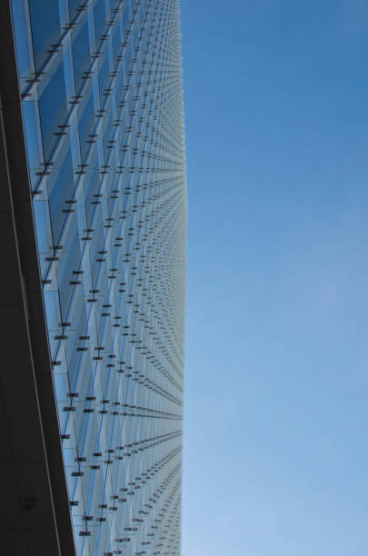 istock The pattern of the side building glass 1148207259