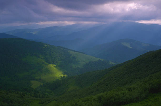 istock View of the Sunset in the Carpathian Mountains 1148208675