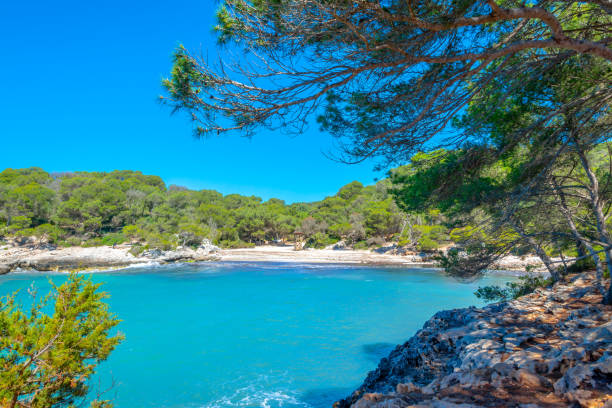 istock View Cala Turqueta beach in Menorca, Balearic islands, Spain 1148213615