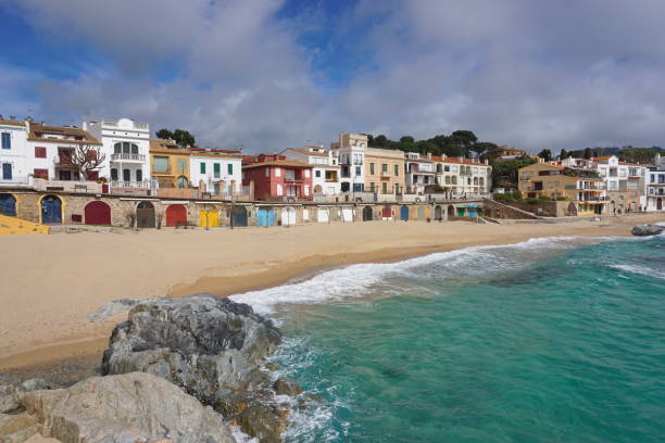 istock Village Calella by Palafrugell beach Spain 1148213951
