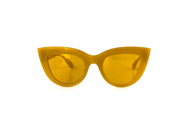 istock Yellow cat eye sunglasses 1148216874