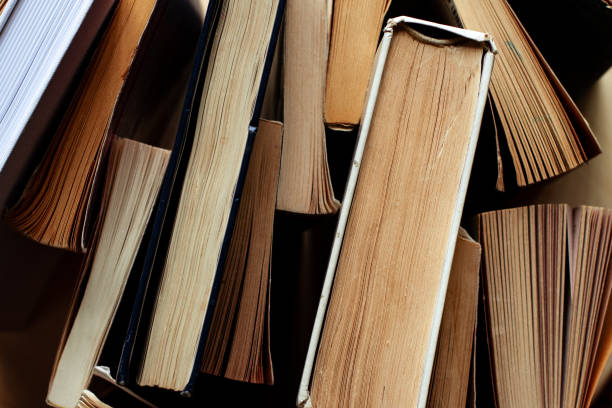 istock collection of books standing on end 1148219973