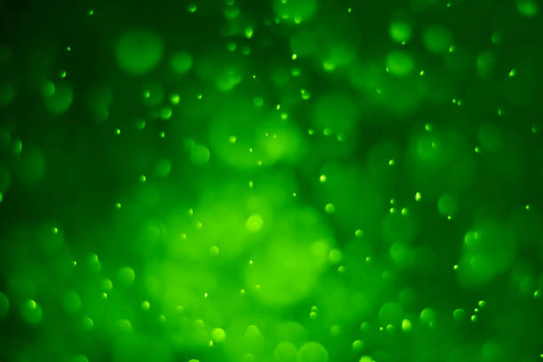 istock bokeh Green UFO abstract background 1148220058
