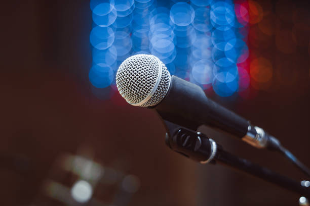 istock microphones in the concert hall 1148221116