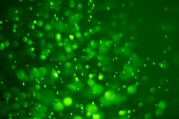 istock bokeh Green UFO abstract background 1148221196