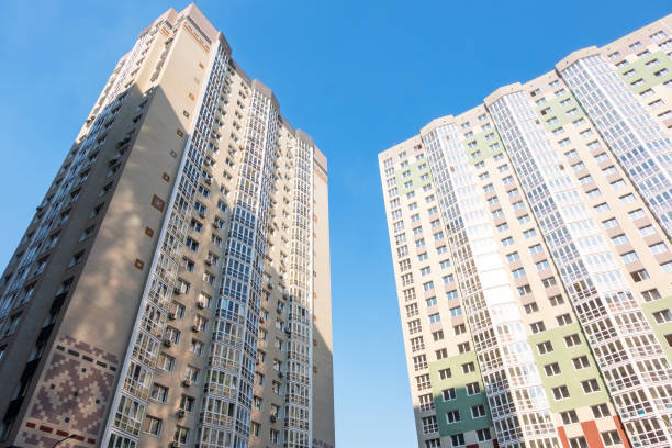 istock Construction of new modern residential complex in Kyiv, Ukraine 1148221255