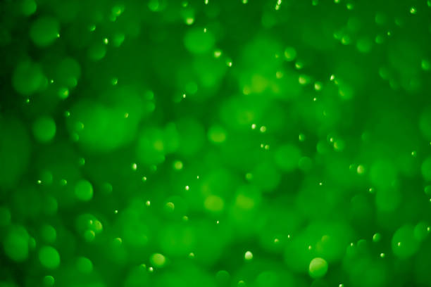 istock bokeh Green UFO abstract background 1148221418