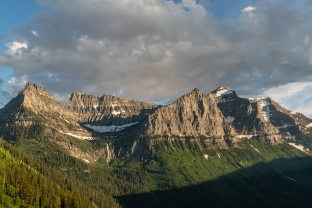 istock Mt Oberlin and Birdwoman Falls 1148232768