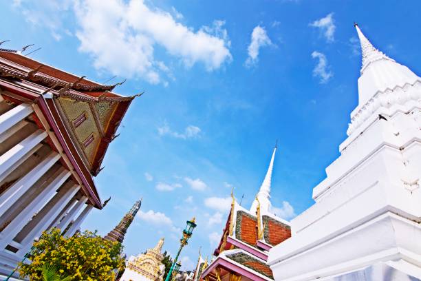 templo budista-bangkok, tailandia. - 6646 fotografías e imágenes de stock