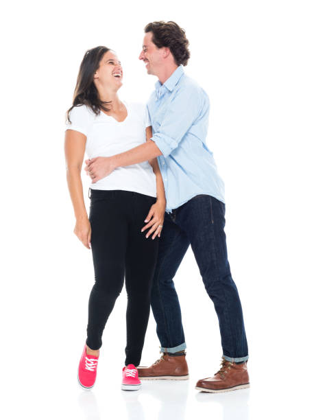 istock Happy couple together kissing 1148236856