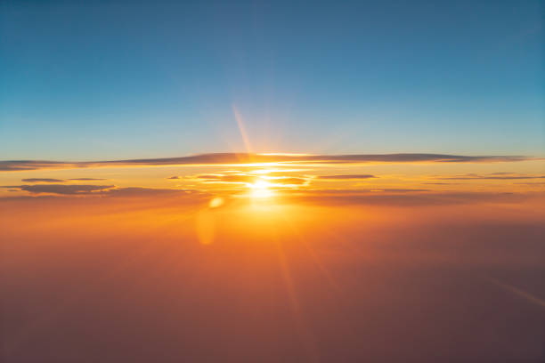 istock Above The Clouds At Sunrise - Santiago, Chile 1148237801