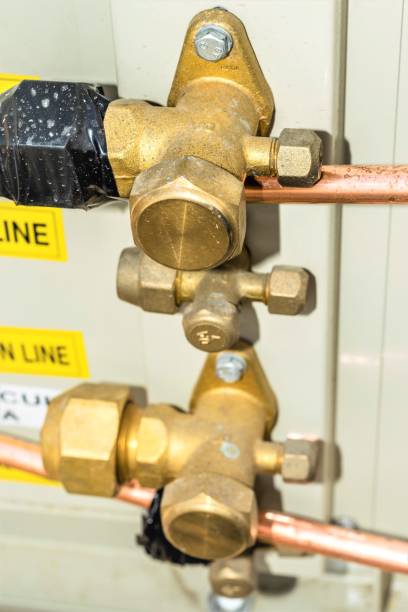 istock torn or uncovered humid pipe of heavy duty central air conditioning system 1148239612