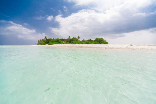 istock Maldives,  tropical sea background 1148243584