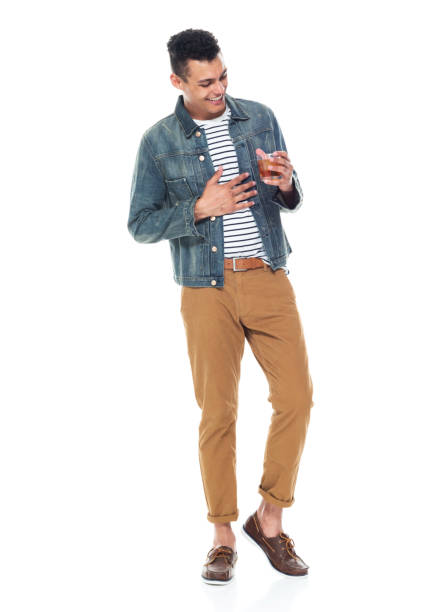 istock Hand some African American man wearing trendy clothes 1148244784