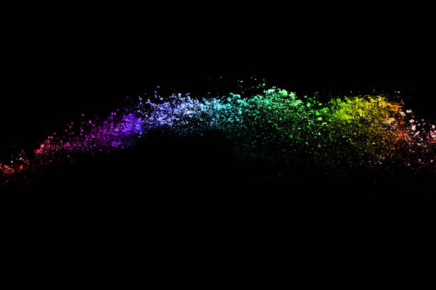 istock abstract colored dust explosion on a black background.abstract powder splatted background,Freeze motion of color powder exploding/throwing color powder, multicolored glitter texture. 1148249347