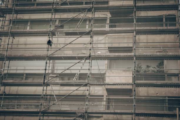 istock Renovation of the building facade 1148252954