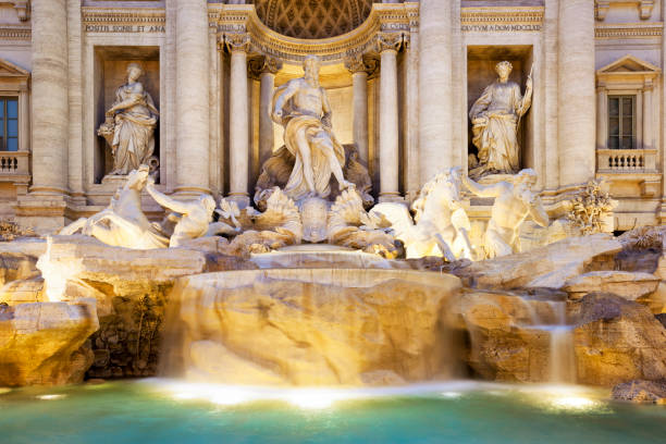 Trevi fountain in rome