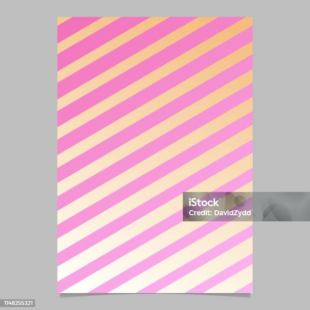 Gradient Abstract Stripe Pattern Poster Background Template Stock ...