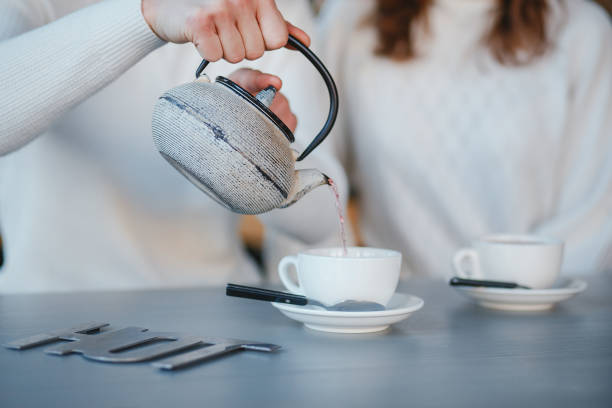istock Couple in a cafe 1148263704