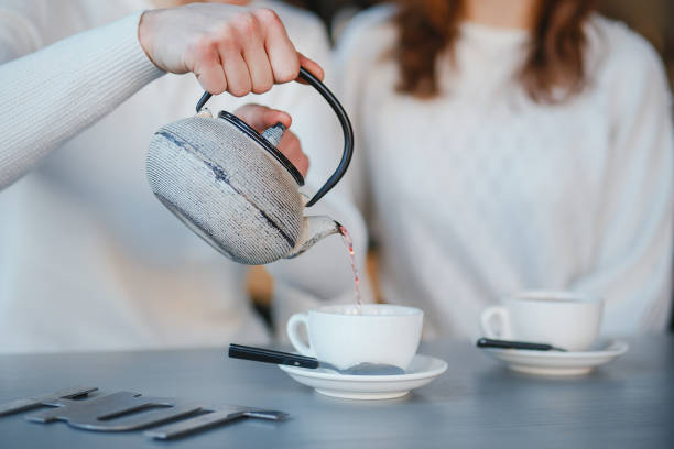 istock Couple in a cafe 1148264223