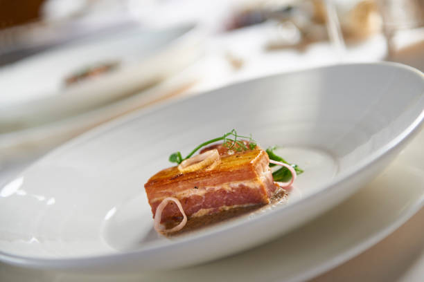 istock plate of pork belly 1148272203