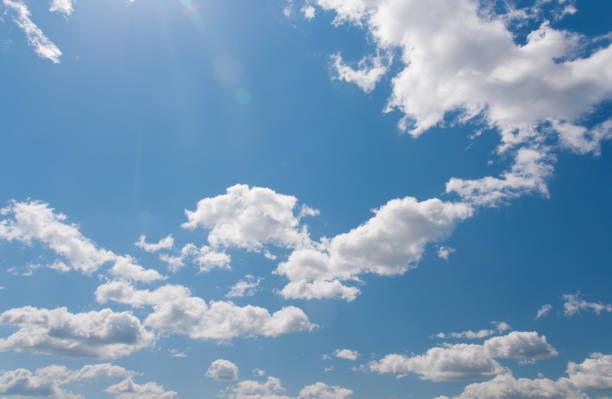 istock Beautiful sky with sun rays and blick. Professional shoot, no birds. 1148272249