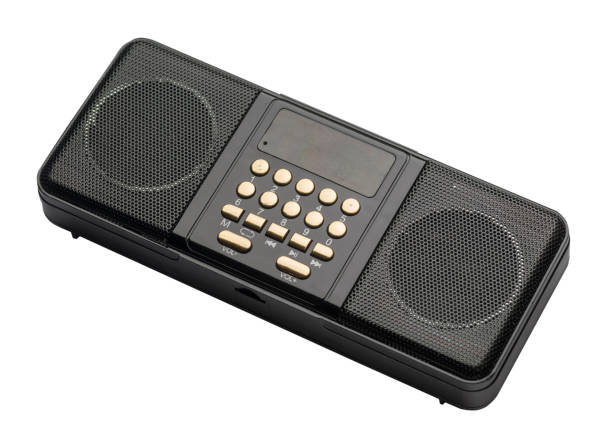 istock Pocket FM radio mp3 player isolated on a white background. 1148275775