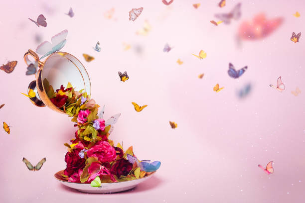 istock Mother's day flowers and butterflies 1148282664