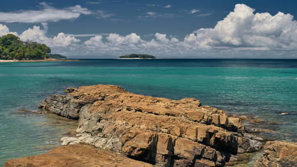 istock Paradise beach Playa Larga of Contadora island 1148283657