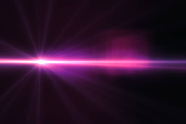 istock Lens Flare on black background 1148292406