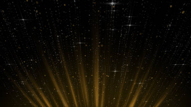 istock golden glitter twinkling abstract magic moment background, gold twinkle floating, drifting around with glow line 1148299369