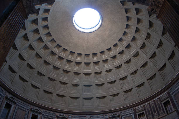 istock Ceiling and opening of the Pantheon, Rome , Italy 1148299532