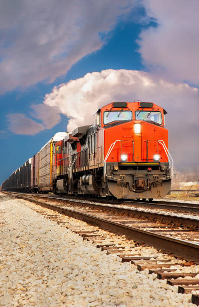 istock Colorful Train Locomotives 1148300570