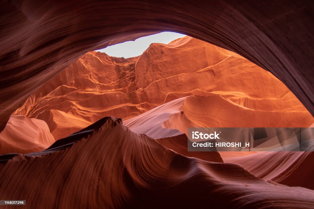 Lower Antelope Canyon Page, Arizona, U.S.A. Antelope Canyon Stock Photo