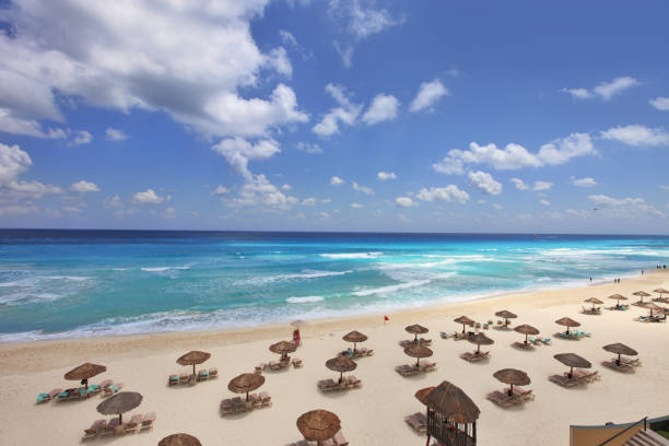 istock Tropical beach resort on the Mayan Riviera 1148317961