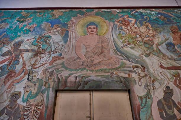 istock Buddhist Temple, Sarnath, Varanasi, India 1148324713