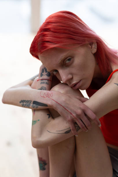 istock Red head woman 1148339674