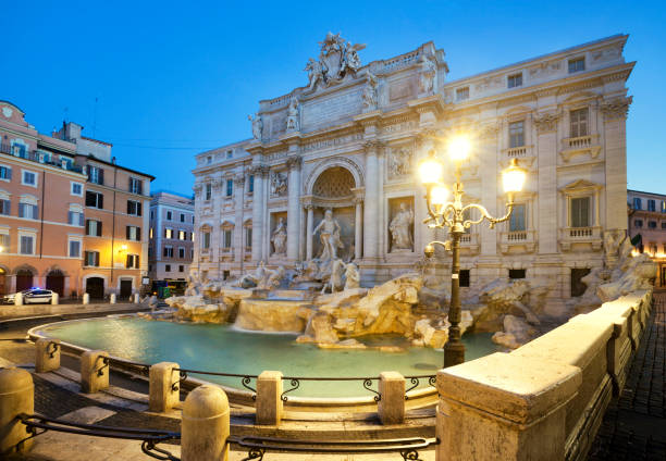 istock Trevi Fountain in Rome , Italy 1148340805