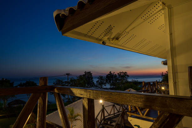 istock sunrise sky from house vacation on early morning 1148340973