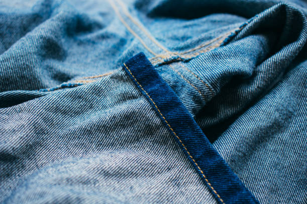 istock Fine Detail Of Blue Jeans 1148342763