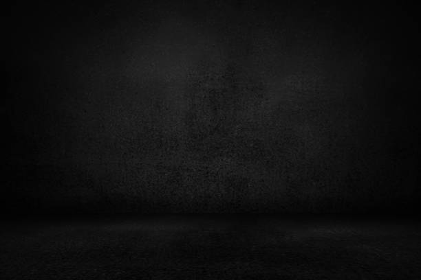 istock Empty room,Horizontal black studio wall of chalkboard and showroom background for presentation product ,Platform for design. 1148343091
