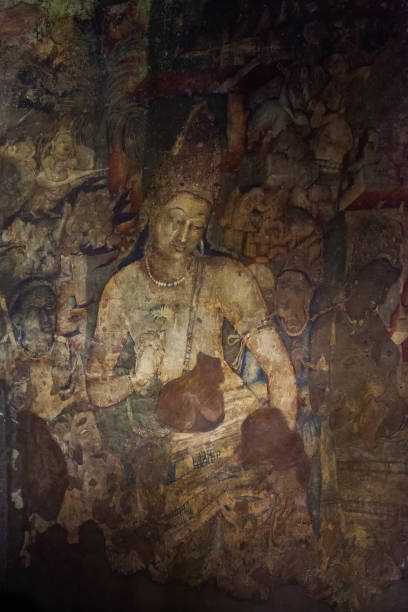istock Bodhisattva Padmapani in Ajanta caves 1148345211