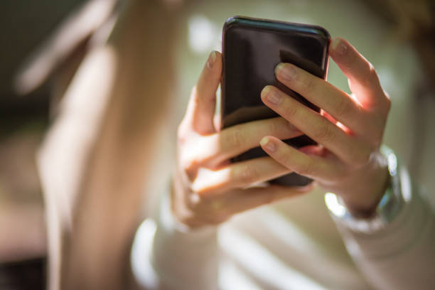 istock Staying connected to her business contacts. 1148353647