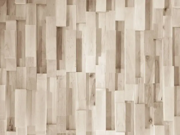Photo of pattern of reclaimed wood wall
