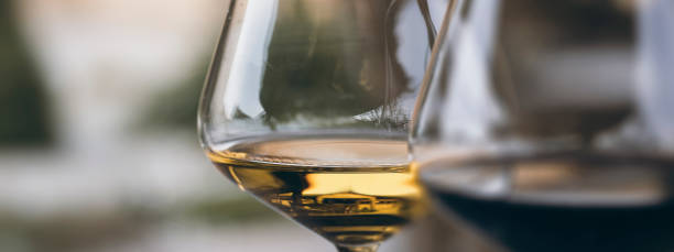 istock Glass of Chardonnay White Wine Close Up 1148363045